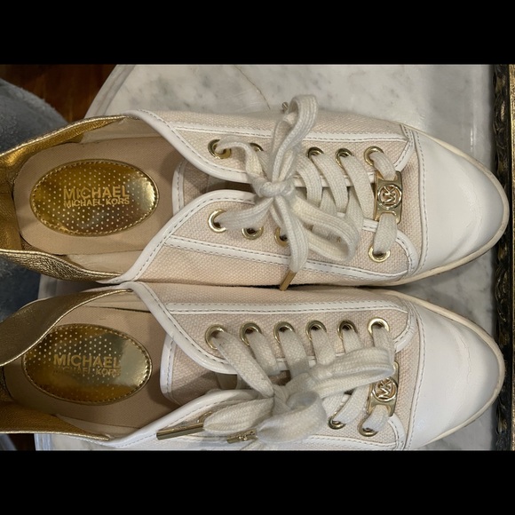 MichaelKors canvas espadrille sneakers size8 - Picture 3 of 5